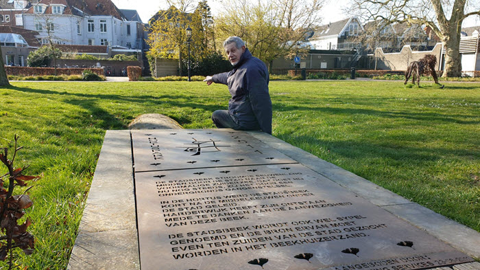 Henk Stuurman bij Stadsbeek Harderwijk