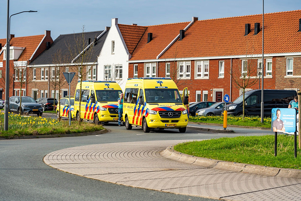 Persoon van trap gevallen Waterfront Harderwijk