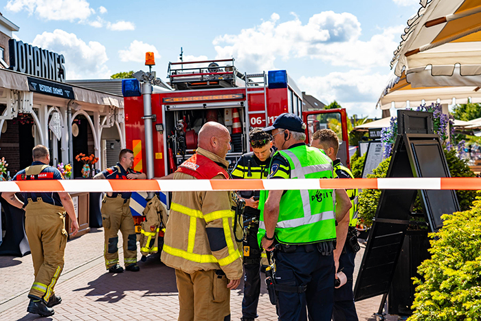 Brand restaurant Johannes Harderwijk