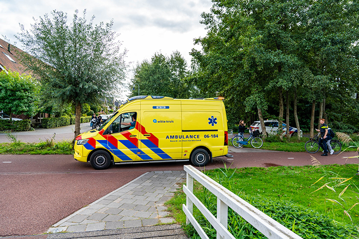 Ongeval fietser en scooter Dassenbergerhout
