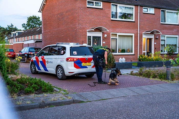 Schoten op woning in Ermelo