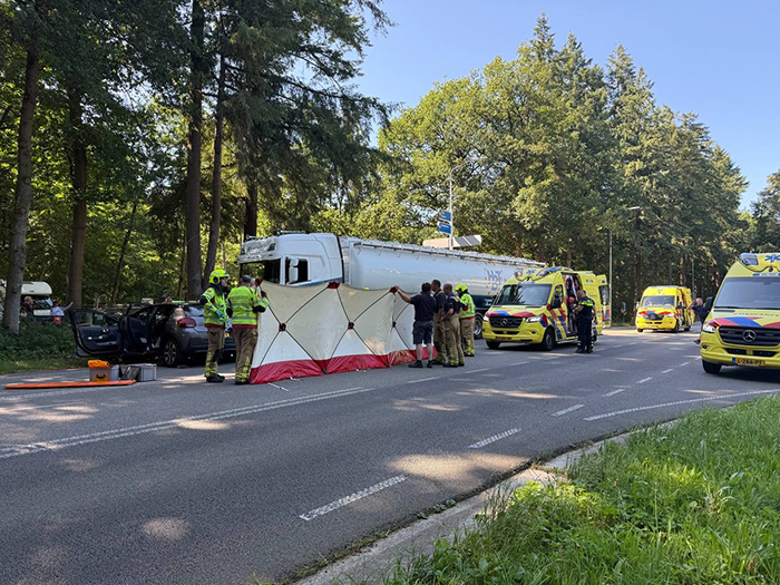 Vrachtwagen Vierhouten