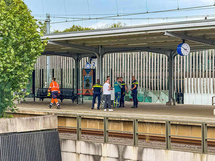 Treinverkeer stilgelegd Harderwijk