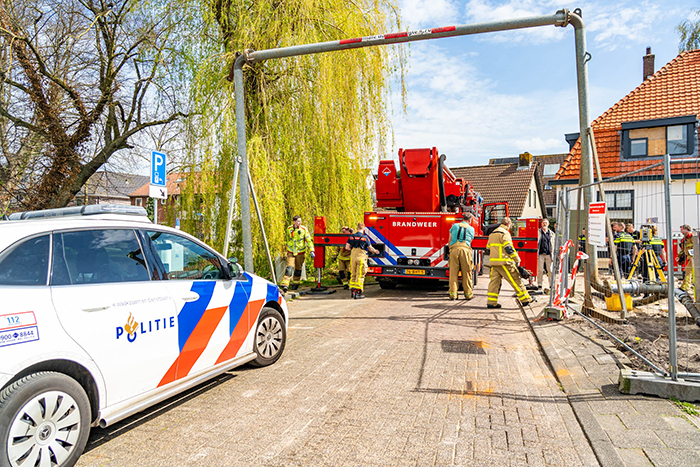 Bedrijfsongeval Friesegracht Harderwijk