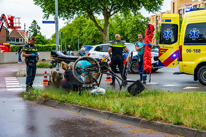 Fietsster aangereden Selhorstweg Harderwijk