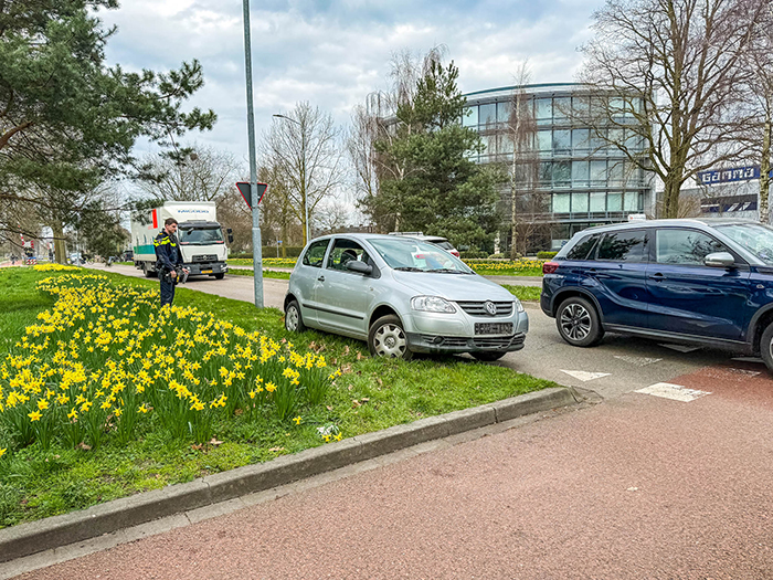 Kop staart botsing Harderwijk