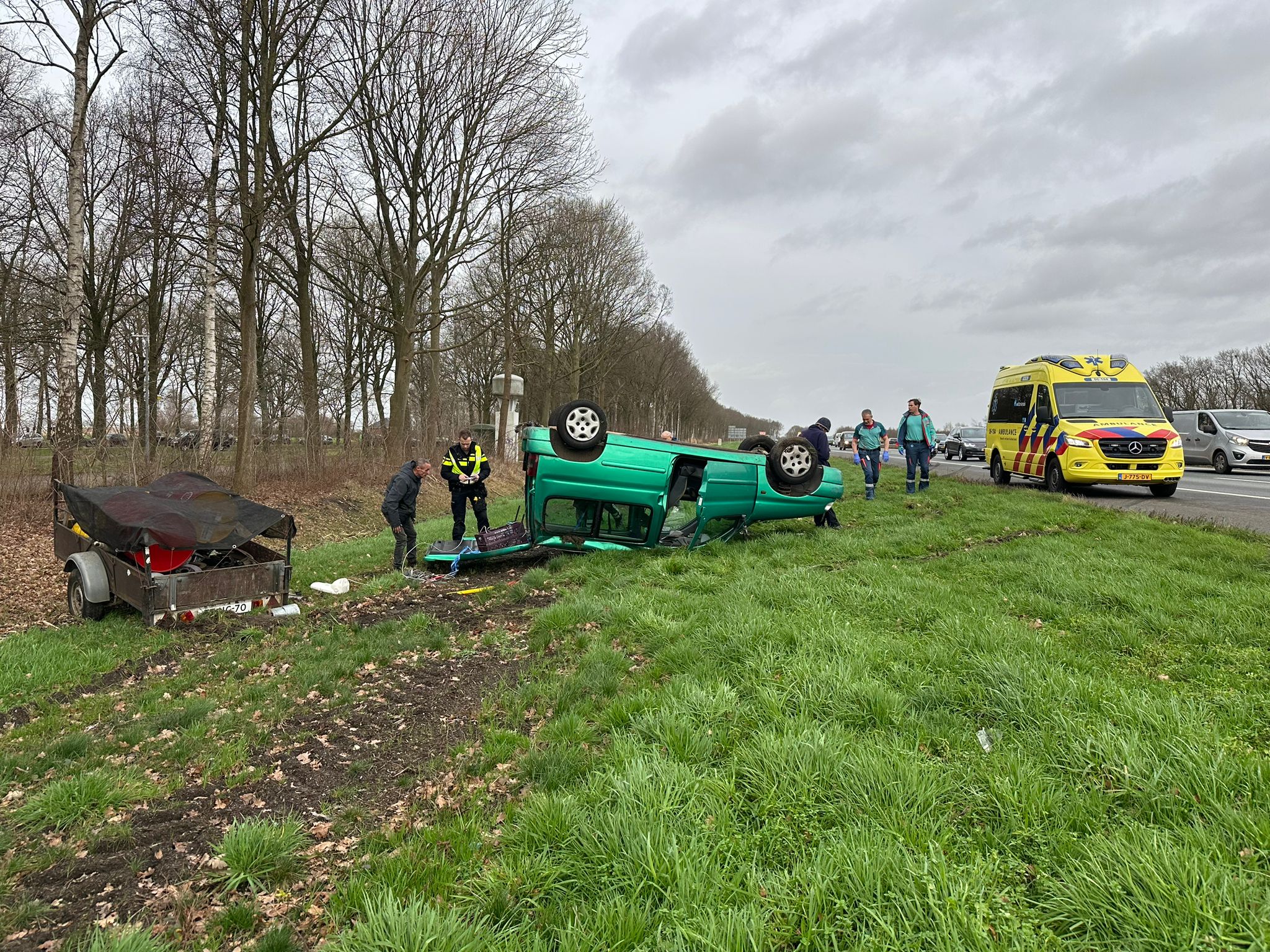 Ongeval A28 Harderwijk