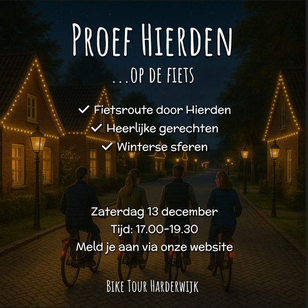 Proef Hierden op de fiets