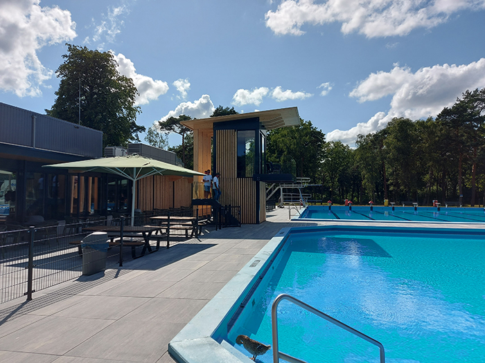 Bosbad Putten buitenbad