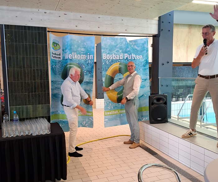 Bosbad Putten 2.0 opening wethouder