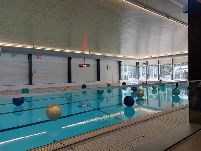 25 meter binnenbad Bosbad Putten