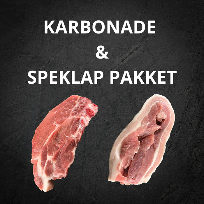 Karbonade en speklap pakket