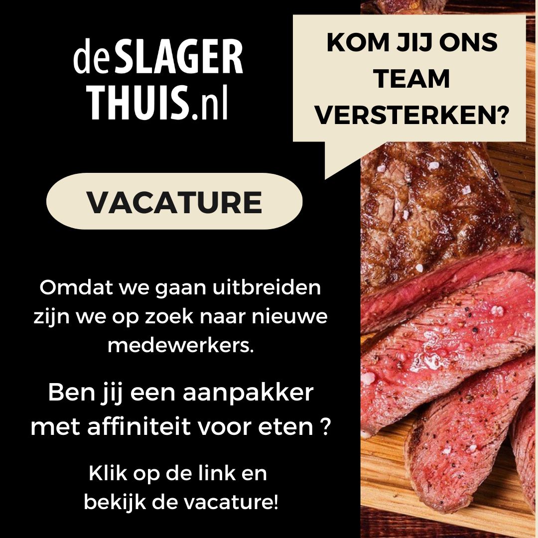 Vacature de Slagerthuis.nl