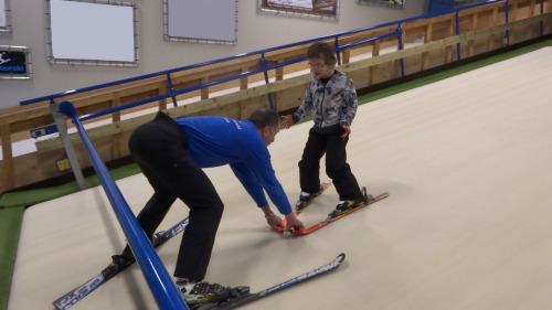 Delphindoorski Ermelo Cas met een gehandicapt jongentje