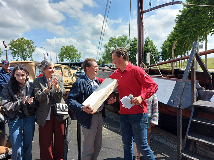 Peter van den Berg en de familie Luiting