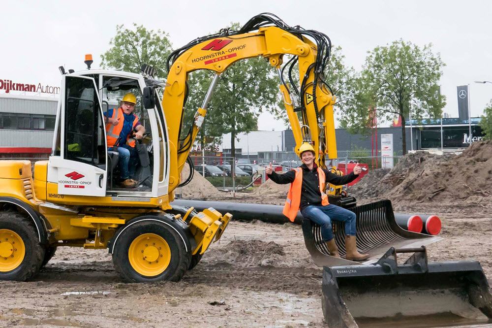 Dries en Peter van den Berg start nieuwbouw Palingrokerij