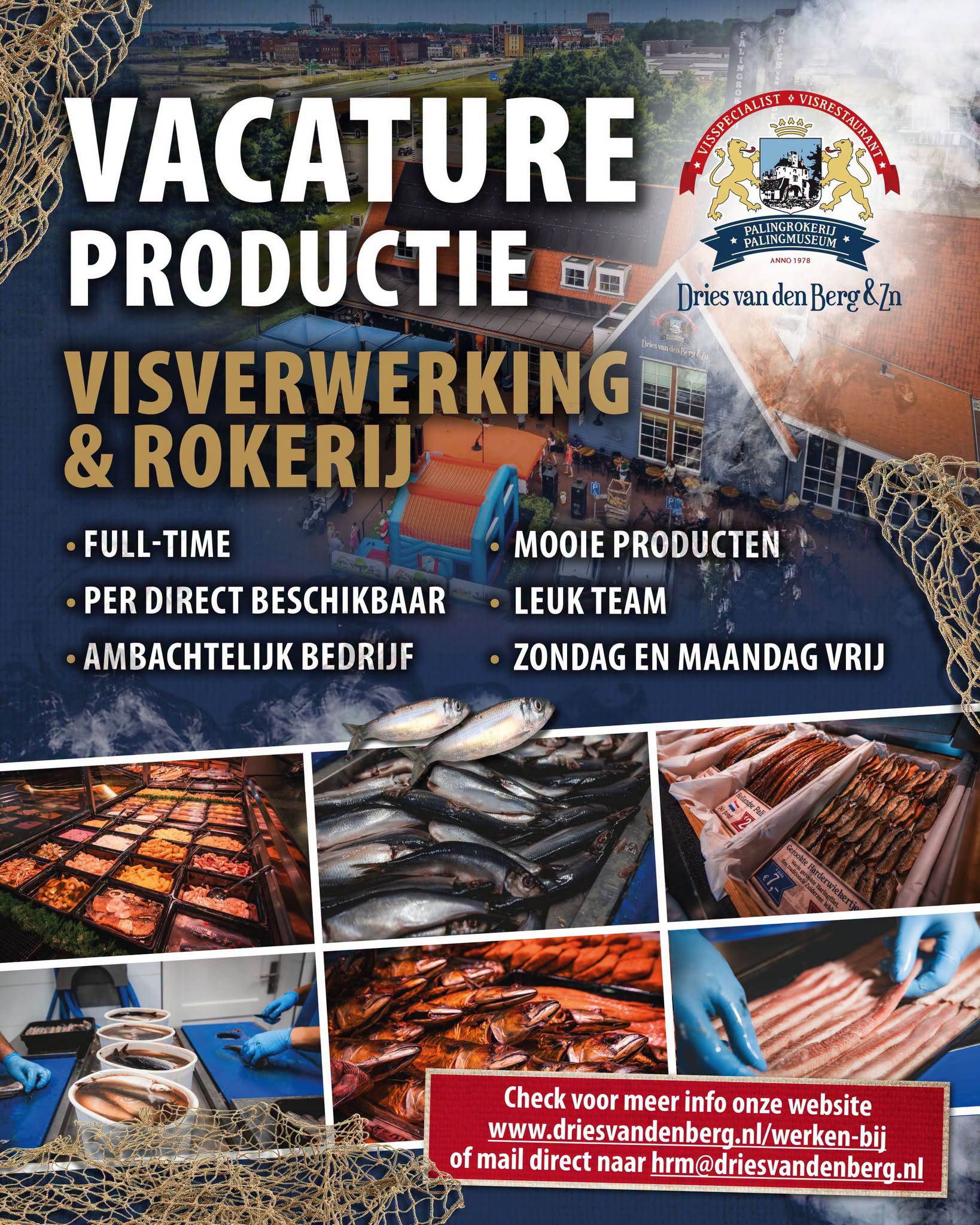 Vacature Dries van den Berg en Zn.