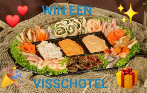 Win een visschotel Dries van den Berg Harderwijk