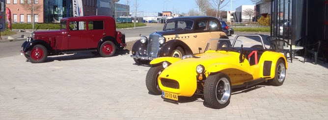 Oldtimer Vredestein taxatiedag bij Hazeleger Bandenservice