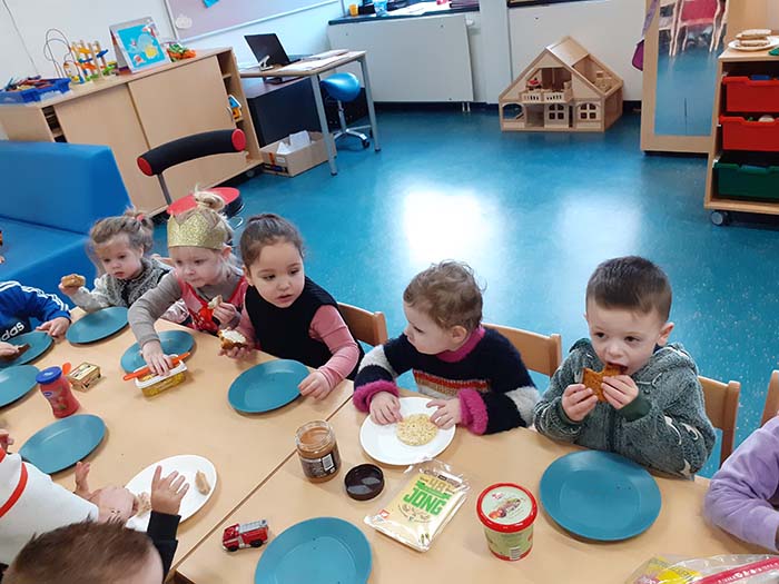 Voorleesontbijt Kakelbont Willem Alexanderschool Harderwijk