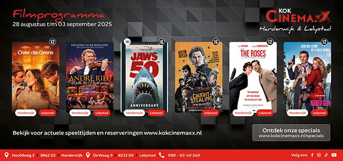 Filmprogramma Kok CinemaxX