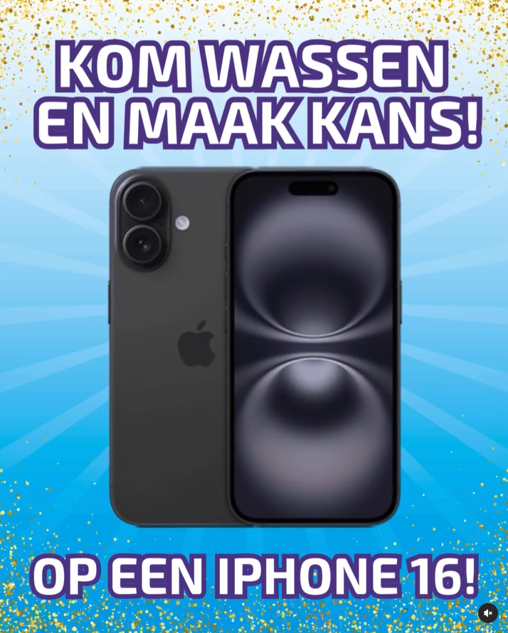 Actie iPhone 16 Niels Autowas