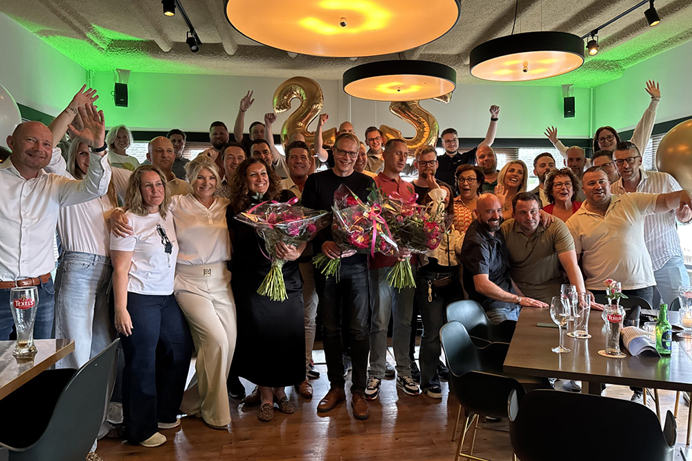 Jubilarissen bij Overhoff ICT Harderwijk