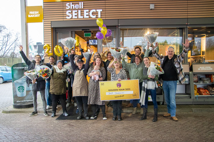 Shell Gouden team Harderwijk