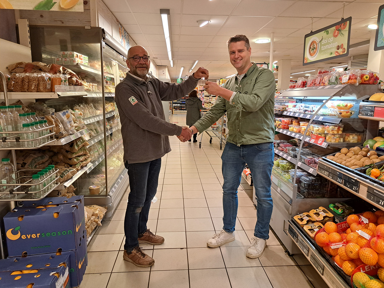 Joost van Drie en Joost Spar Hierden