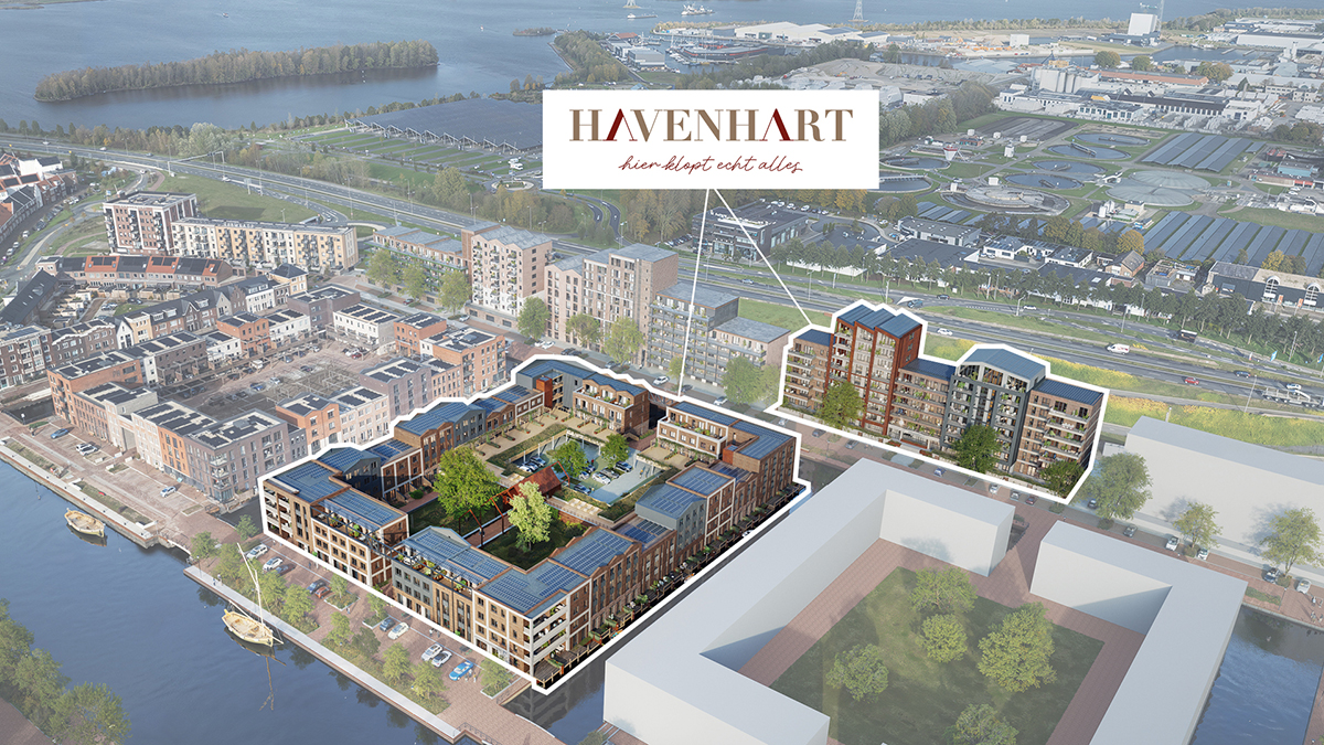 Havenhart nieuwbouwproject Waterfront Harderwijk