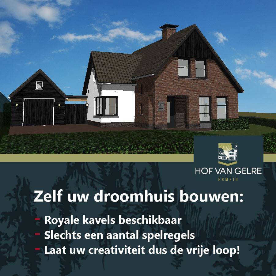 Hof van Gelre royale kavels Ermelo