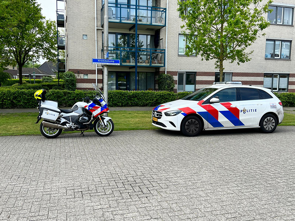 Ongeval fietser en auto Krommekamp Harderwijk