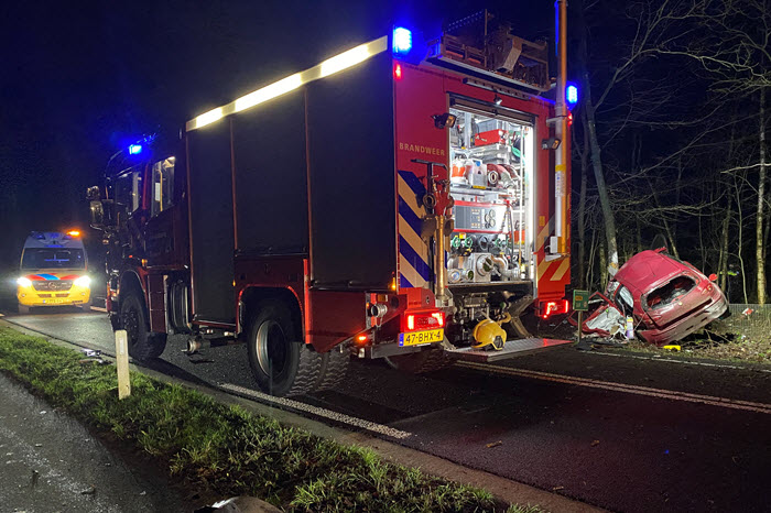 Ongeval Leuvenumseweg Ermelo 24 december 2020