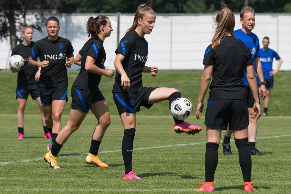 Nederlands dameselftal 2021 Foto Jaap Hop