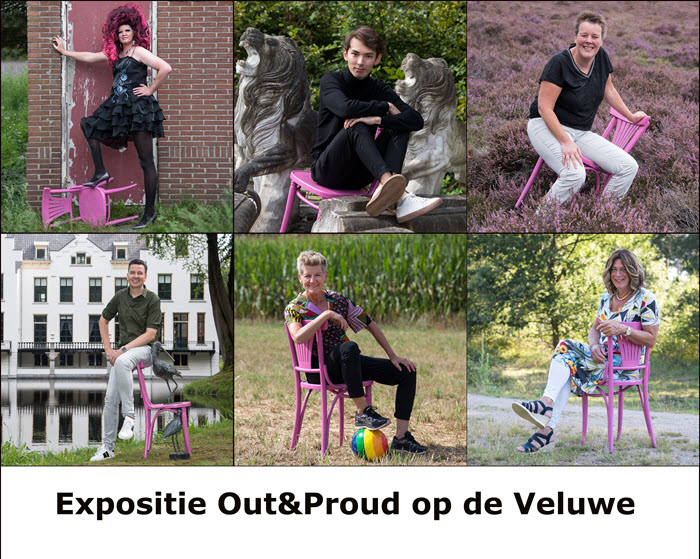 Expositie Out and Proud op de Veluwe