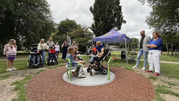 Inclusief speeltoestel Slingerbos Harderwijk
