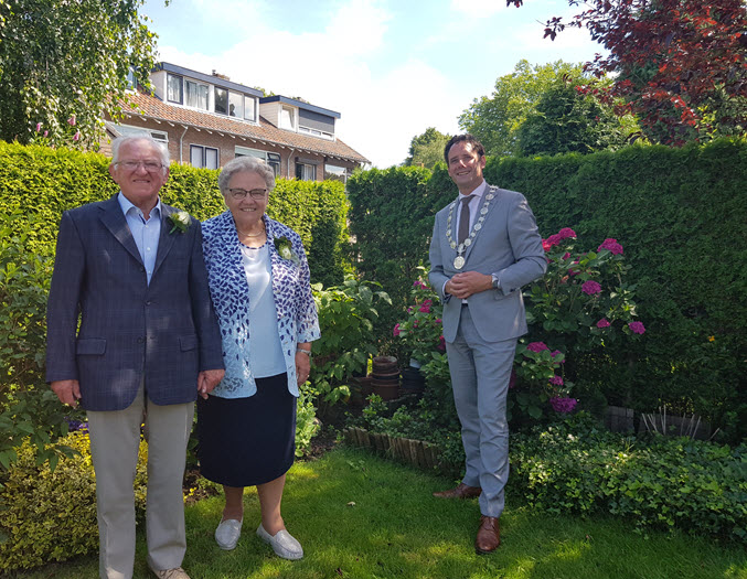 Beert en Marie van de Poppe Dirksen 60 jaar getrouwd Harderwijk