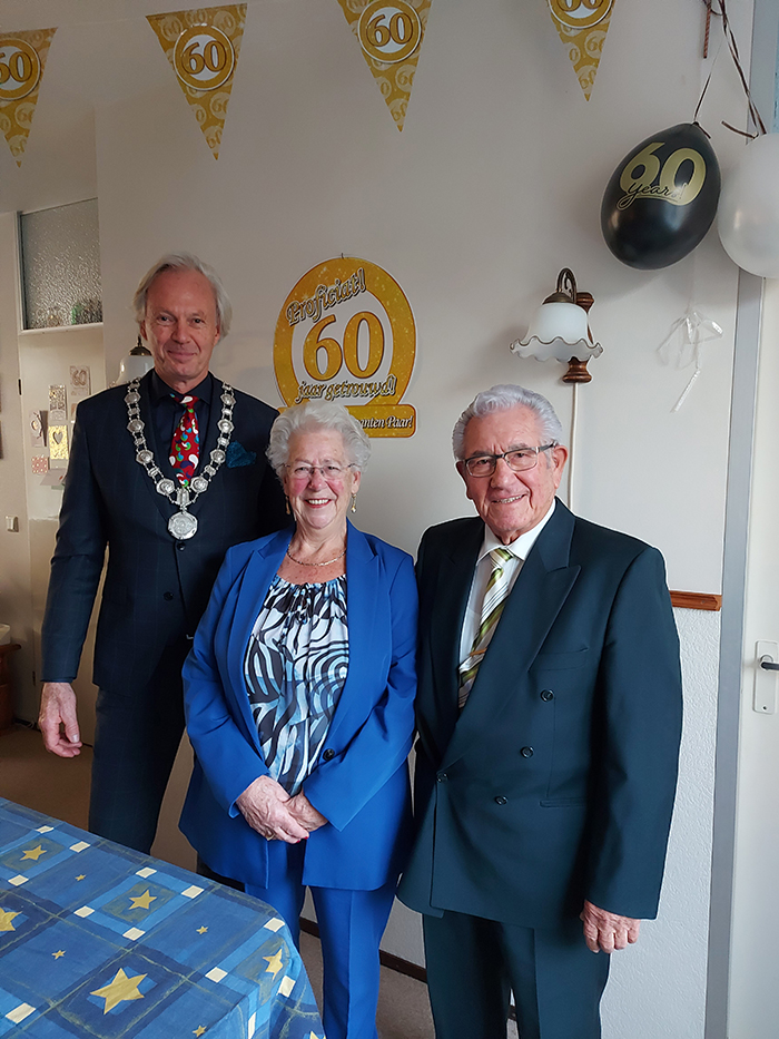 Echtpaar Consilvio 60 jaar getrouwd