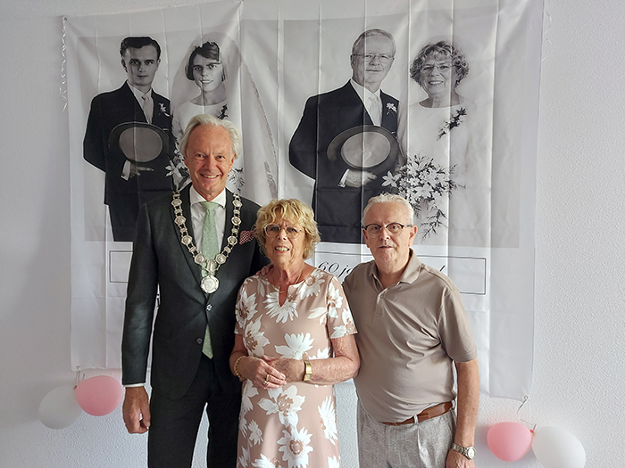 Echtpaar Bakker 60 jaar getrouwd