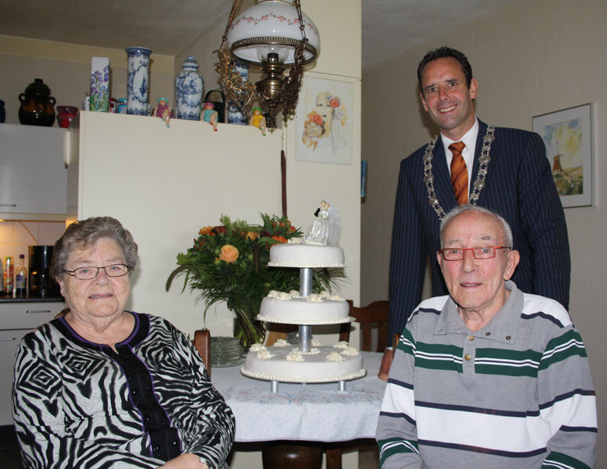 echtpaar Kuijkhoven 60 jaar getrouwd harderwijk