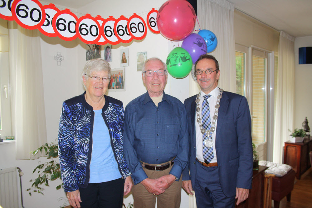Echtpaar Lamain 60 jaar getrouwd Harderwijk
