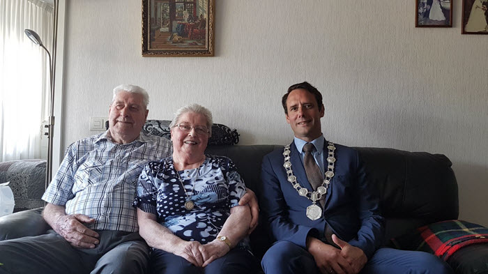 Echtpaar Uit de Bosch Franken 60 jaar getrouwd Harderwijk