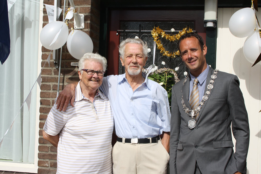 echtpaar burghout harderwijk 60 jaar getrouwd