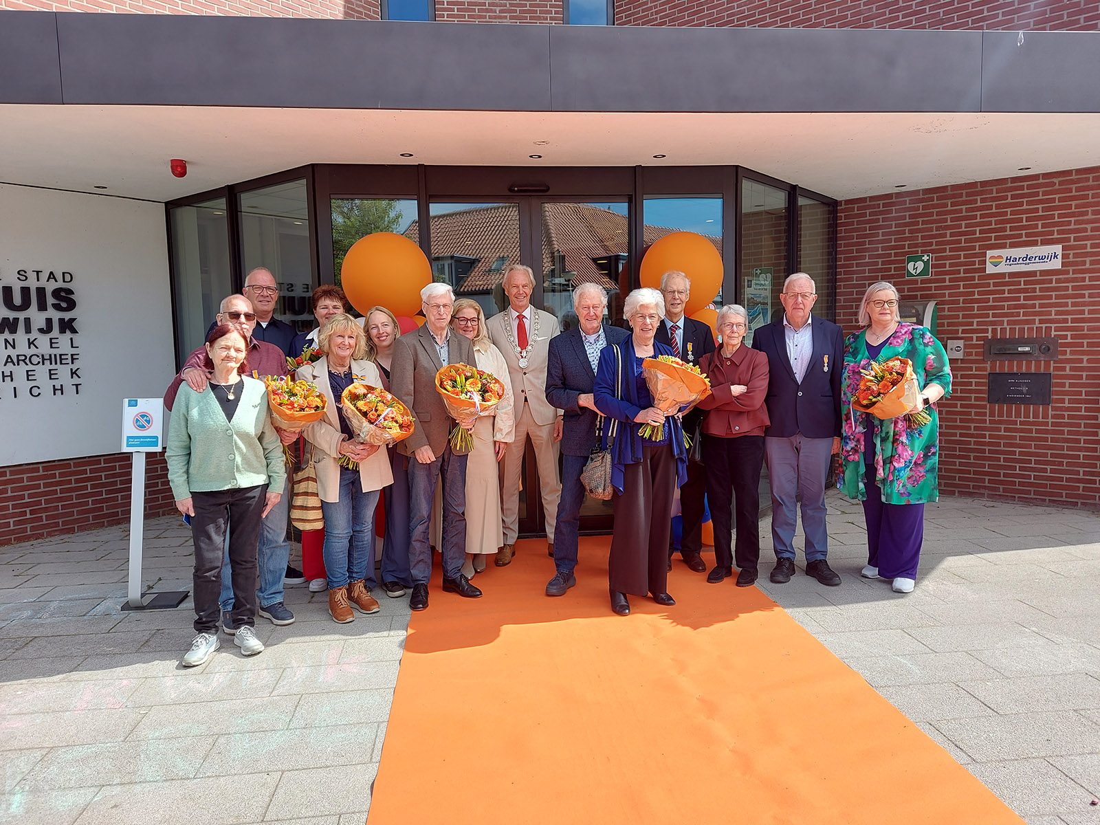 Gedecoreerden met aanhang