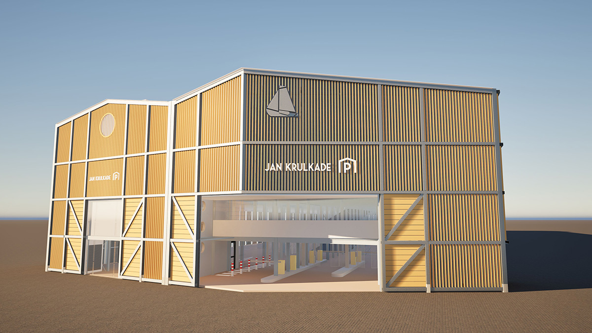 parkeergarage Kop van de Stadwerven