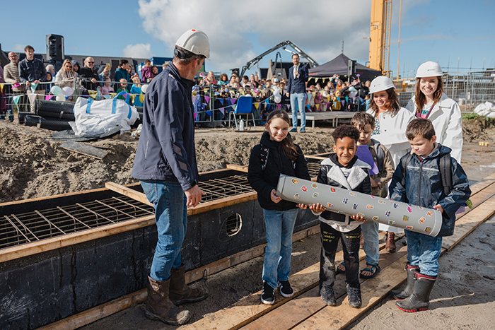 feestelijke start bouw Het Koraal Harderwijk
