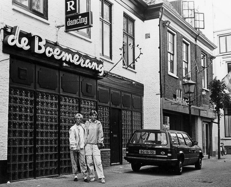 Bar Dancing de Boemerang uit 1985 Harderwijk