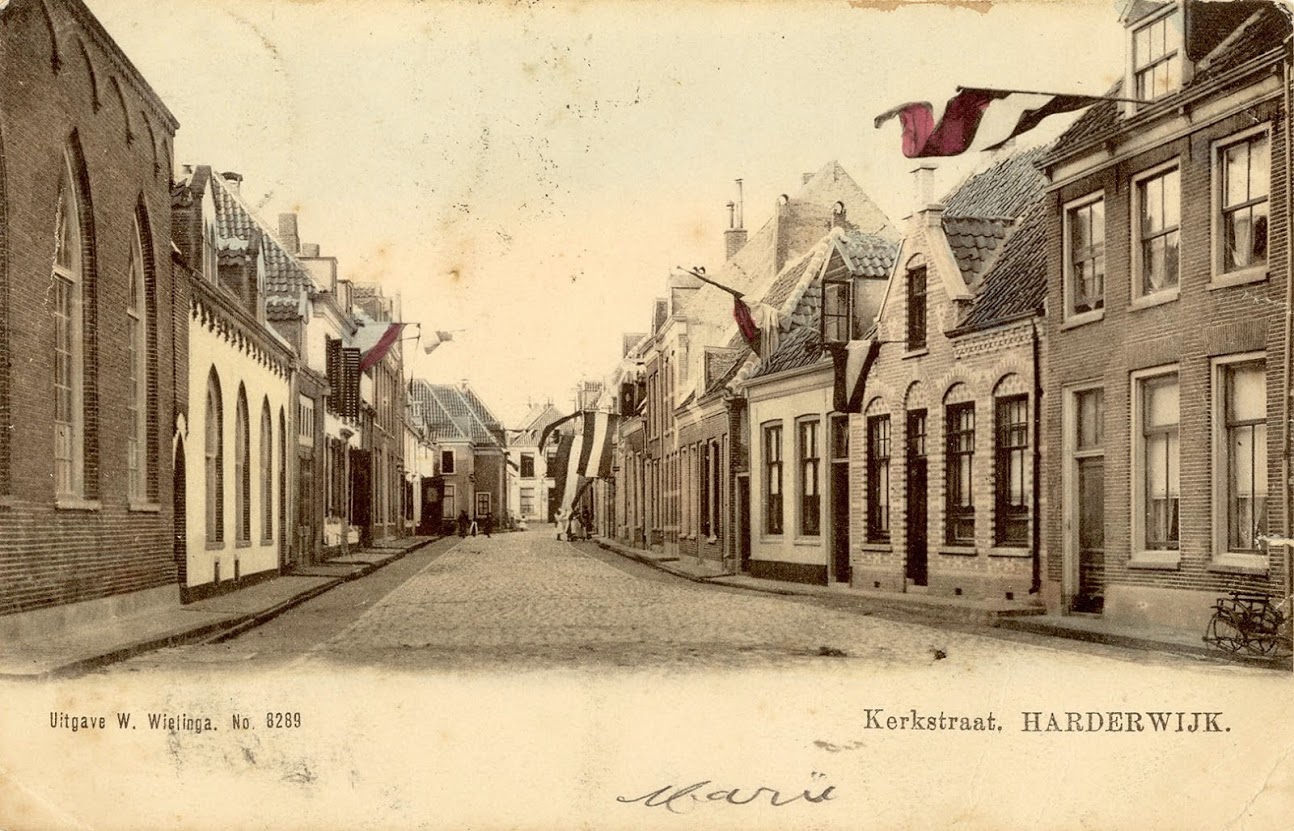 Kerkstraat Harderwijk vroeger