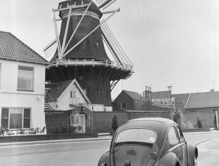 Molen de Hoop Boulevard Harderwijk 1966
