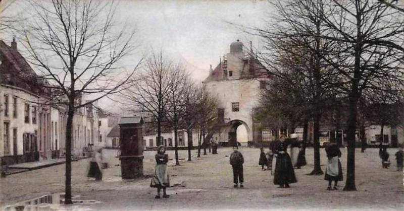 Vischmarkt 1916 Harderwijk